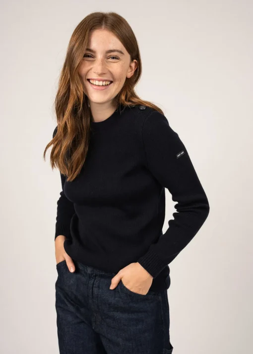 Pull marin uni Rochefort