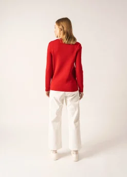 Pull marin uni Rochefort