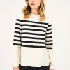 Pull rayé croisé Docks