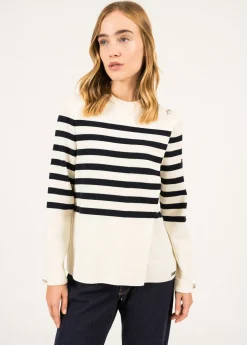 Pull rayé croisé Docks