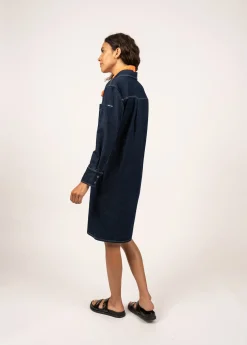 Robe chemise en jean Roxane