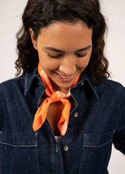 Robe chemise en jean Roxane