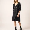 Robe en laine Royale Lurex