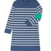 Robe pull rayée esprit marin Brégançon