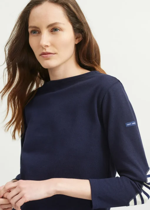 T-shirt marin col bateau Guildo