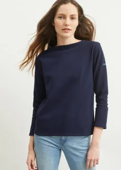 T-shirt marin col bateau Guildo