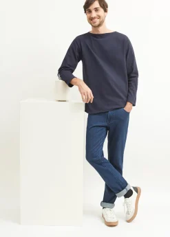 T-shirt marin col bateau Guildo